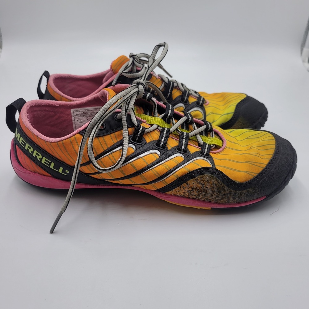 Merrell Lithe Glove Cosmo Pink Barefoot Running Shoes Vibram J89516 Womens 8.5